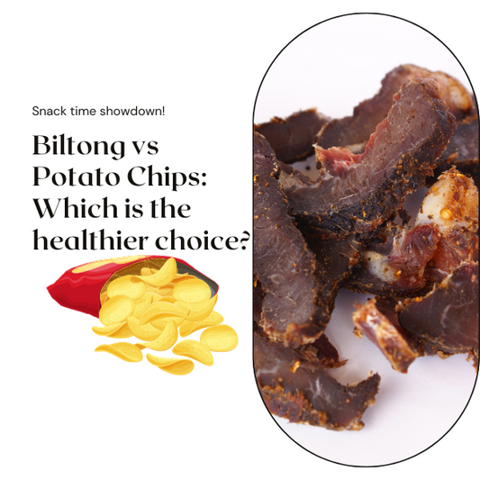 Biltong vs Potato Chips: The Healthier Snacking Option