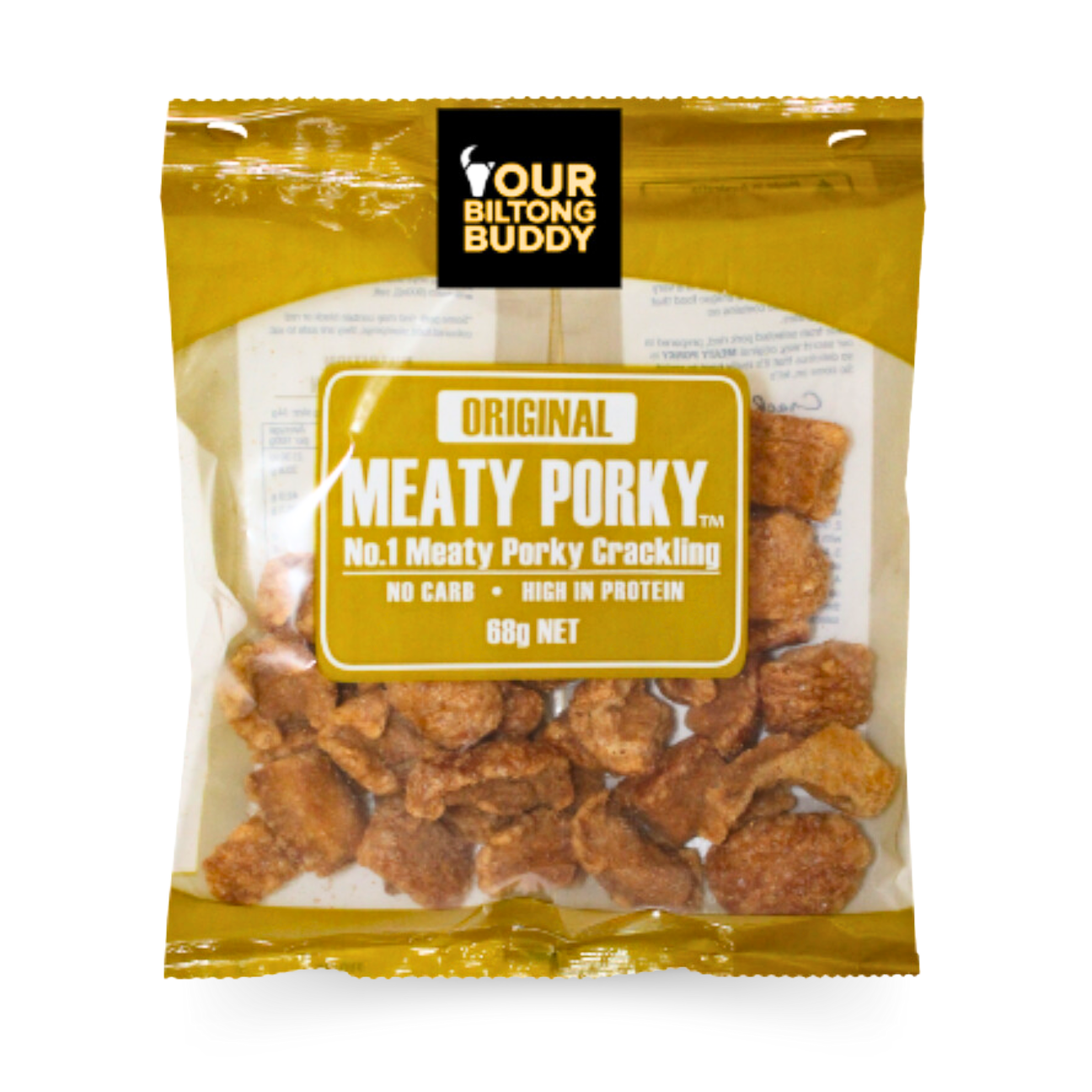 Your Biltong Buddy Original Meaty Porky Crackle